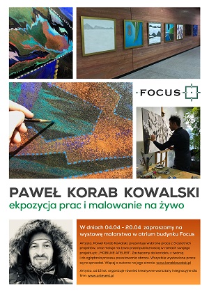 Painting exhibition in Focus building