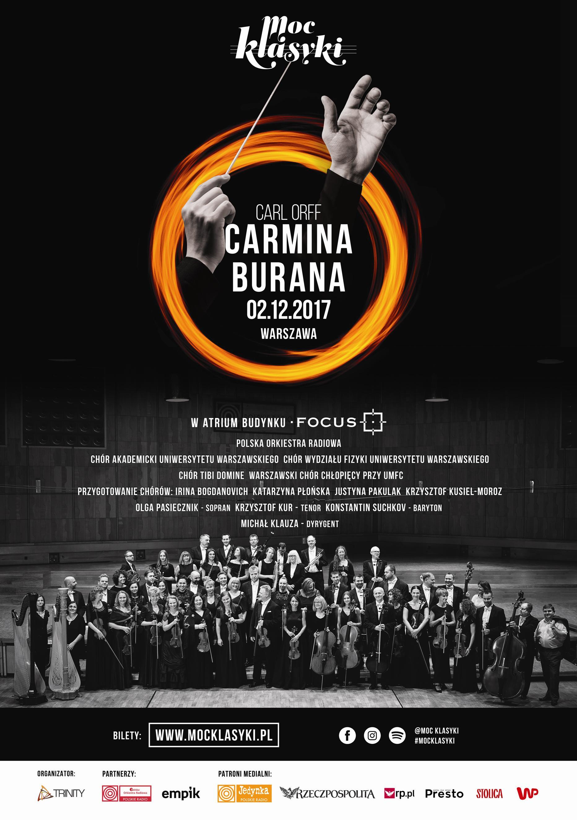Koncert Carmina Burana 02.12.2017
