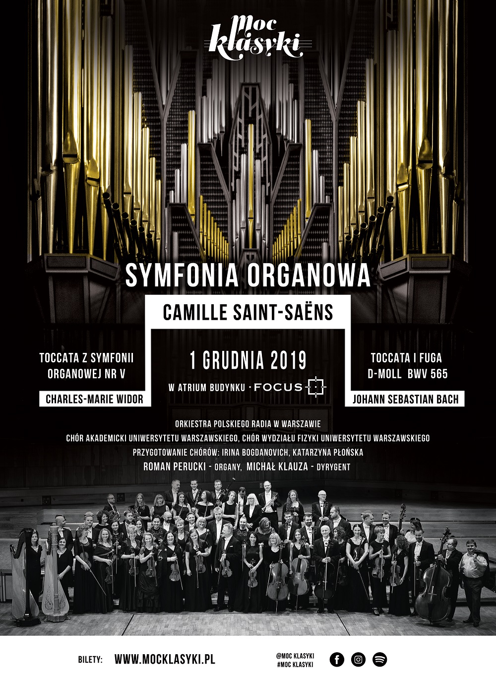 Organ Symphony - Focus building in Warsaw